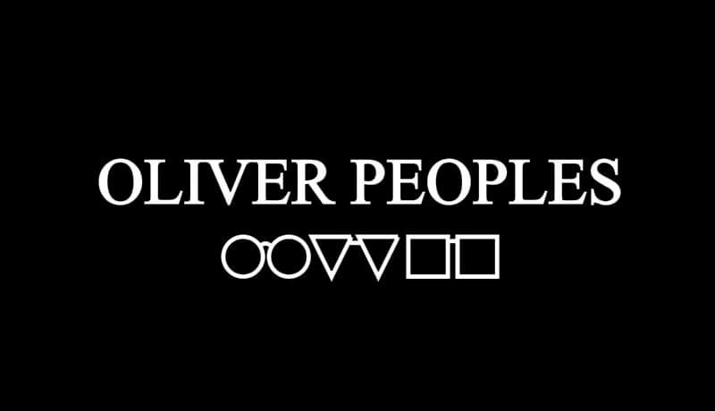 Lunettes Oliver Peoples à STRASBOURG - Opticien Optique Jacques MARMET